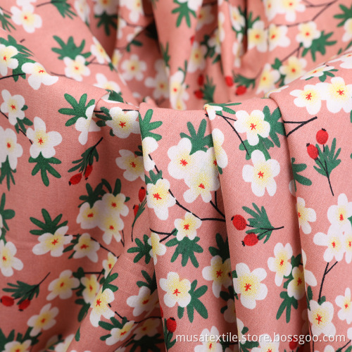 Printed Cotton Woven 100% Cottons Poplin Fabric